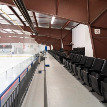 Newly Installed Seating in Bleachers in 2017