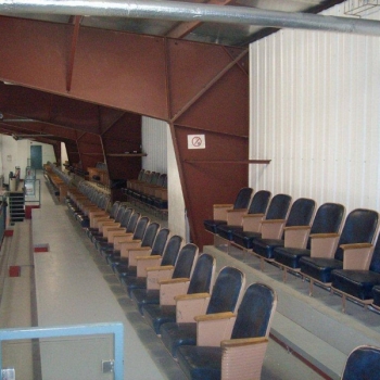Bleacher Seats prior to Renovation in 2017